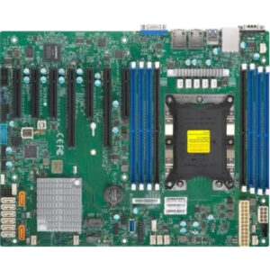 Системная плата / Supermicro MBD-X11SPL-F-B (bundle) / Системная плата/ MB Supermicro X11SPL-F, 1xLGA 3647, C622, 8xDDR4 Up to 2TB 3DS ECC RDIMM/3DS ECC LRDIMM, 2 PCI-E 3.0 x8 (in x16), 4 PCI-E 3.0 x8, 1 PCI-E 3.0 x4 (in x8), 8 SATA3, 1 VGA, 2 COM, TPM header, 2 SuperDOM, 5 USB 3.0 (2 rear, 1 Type-A, 2 via header), 8 USB 2.0 (2 rear, 6 via headers), M.2 NGFF connector, M.2 Interface PCI-E 3.0 x4 and SATA, Form Factor 2280, 22110, Key M-Key, Double Height Connector, 2 GbE LAN ports