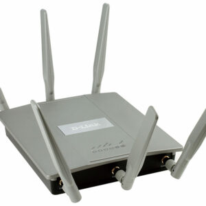 точка доступа / D-Link DAP-2695/A1A / DAP-2695,DAP-2695/A1A AC1750 Wi-Fi PoE Access Point, 2x1000Base-T LAN, 3x4dBi (2.4GHz)+3x6dBi (5GHz) detachable antennas, RJ45 Console, w/o PoE base/console cable