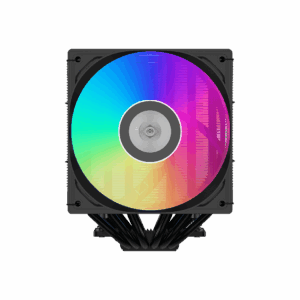 Кулер для процессора / PCCooler RT620 ARGB BK / Кулер для процессора/ CPU Cooler PCCooler RT620 ARGB BK (250W, 4-pin PWM, 157mm, Al/Cu, 6x6mm, 2x120mm, 73.32CFM, 34.9dBA, 2200RPM, S 1851/1700/1200/115X, AM5/AM4, black)