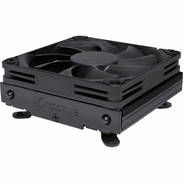 Кулер для процессора / Noctua NH-L9i-17xx chromax.black / Кулер для процессора/ CPU Cooler Noctua NH-L9i-17xx chromax.black (59W, 4-pin PWM, 37mm, Al/Cu, 2x6mm, 1x92x92x14mm, 33.84CFM, 23.6dBA, 2500RPM, S 1851/1700, Black)
