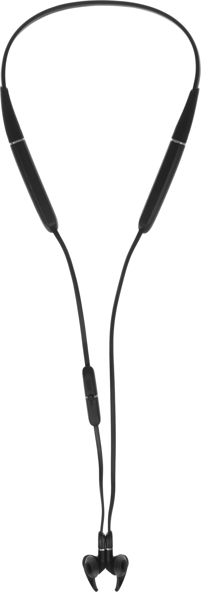 Гарнитура внутриканальные Jabra Evolve 65e черный беспроводные bluetooth шейный обод (6599-623-109)