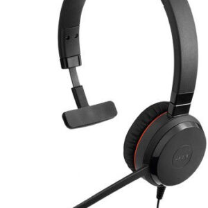 Наушники с микрофоном Jabra EVOLVE 30 II MS Mono черный/красный 2м накладные USB оголовье (5393-823-309)