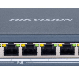 Коммутатор Hikvision DS-3E1510P-EI 8x1Гбит/с 2SFP 8PoE+ 110W управляемый