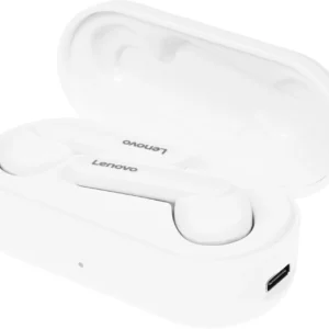 Гарнитура внутриканальные Lenovo HT28 белый беспроводные bluetooth в ушной раковине (УТ000023560)