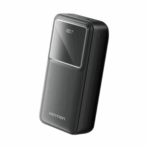 Power Bank Vention 30000mAh(Micro-USB/C-A/A)22.5W Черный с LED Дисплеем, шт. / Vention FHMB0 / Power Bank Vention 30000mAh(Micro-USB/C-A/A)22.5W Черный с LED Дисплеем, шт.