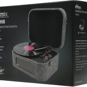 Проигрыватель винила Ritmix LP-190B полностью автоматический серый