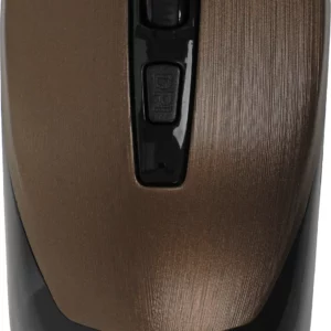 Мышь Defender Wave MM-995 бронзовый оптическая 1600dpi silent беспров. USB для ноутбука 3but (52992)