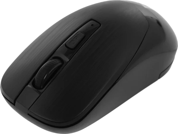Мышь Defender Wave MM-995 черный оптическая 1600dpi silent беспров. USB для ноутбука 3but (52995)