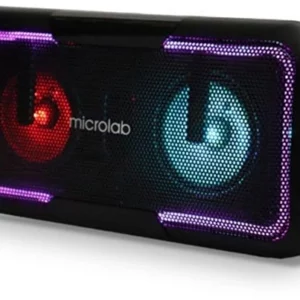Колонка порт. Microlab BP11 черный/черный 16W 1.0 BT 10м 1800mAh (без.бат)