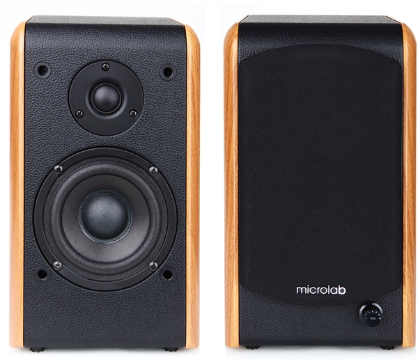 Колонки Microlab B77BT 2.0 св.коричневый/черный 64Вт BT