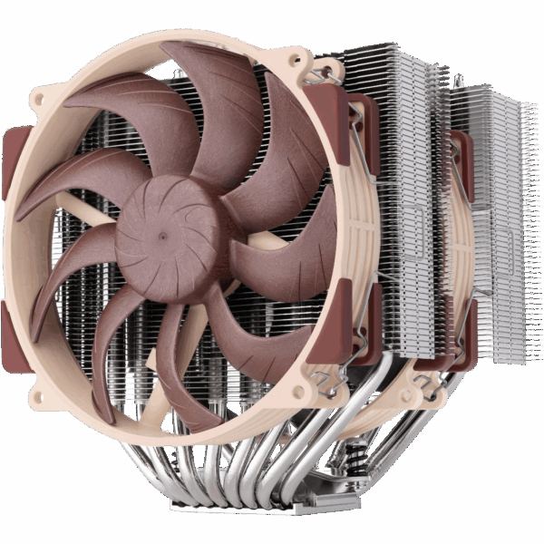 Кулер для процессора / Noctua NH-D15 G2 HBC / Кулер для процессора/ CPU Cooler Noctua NH-D15 G2 HBC (228W, 4-pin PWM, 168mm, Al/Cu, 8x6mm, 2x140mm, 91.5CFM, 24.8dBA, 1500RPM, S 1851/1700/1200/115X, AM5/AM4, Beige/Brown)