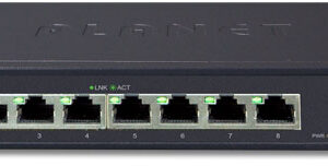 коммутатор / Planet GSD-805 / коммутатор/ PLANET 8-Port 1000Base-T Desktop Gigabit Ethernet Switch - Internal Power