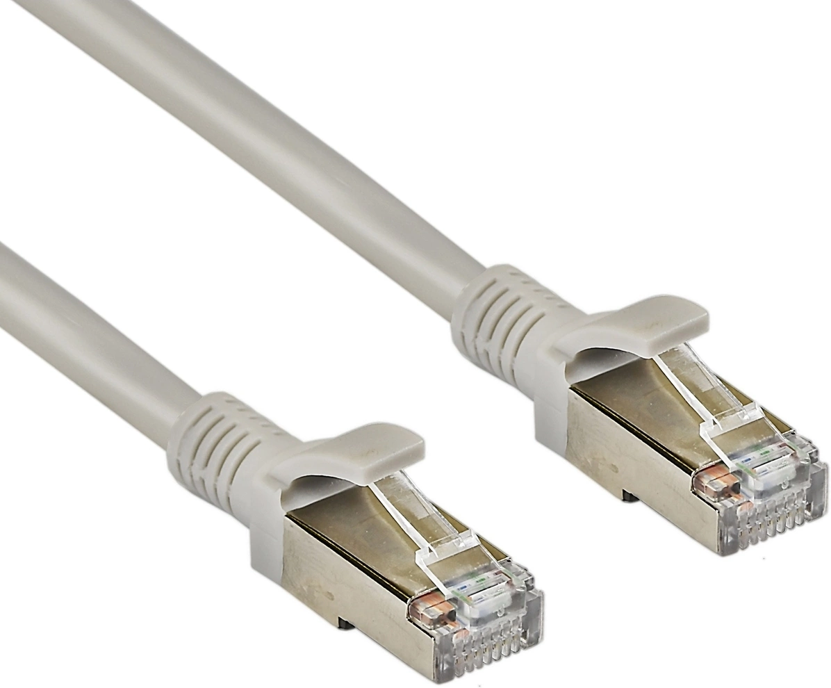 Патч-корд Exegate FTP-RJ45-RJ45-C5e-5M-GY 1Гбит/с FTP 4 пары cat.5E CCA 5м белый RJ-45 (m)-RJ-45 (m) (EX272306RUS)