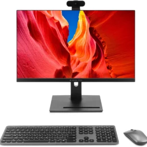 Моноблок Digma Pro Vision 23.8" Full HD Ryzen 5 7535U (1.8) 16Gb SSD512Gb RGr CR Windows 11 Pro Eth WiFi BT 90W клавиатура мышь Cam черный 1920x1080