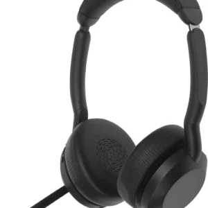 Наушники с микрофоном Jabra Evolve2 55 Link380c MS Stand черный накладные BT оголовье (25599-999-889)