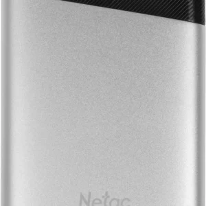 Накопитель SSD Netac USB-C 240GB NT01Z6S-240G-32SL Z6S 2.5" серебристый