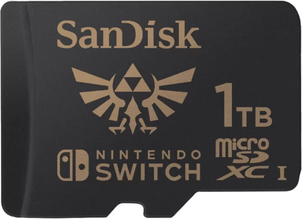 Флеш карта microSDXC 1TB Sandisk SDSQXAO-1T00-GN6ZN Nintendo Switch w/o adapter