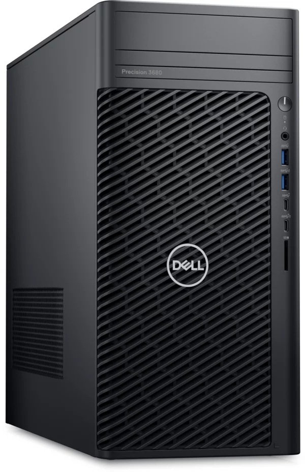 ПК Dell Precision 3680 MT Core i9 14900K (3.2) 64Gb SSD2Tb RTX4500 24Gb Windows 11 Pro GbitEth 300W мышь клавиатура черный (3680-96241)