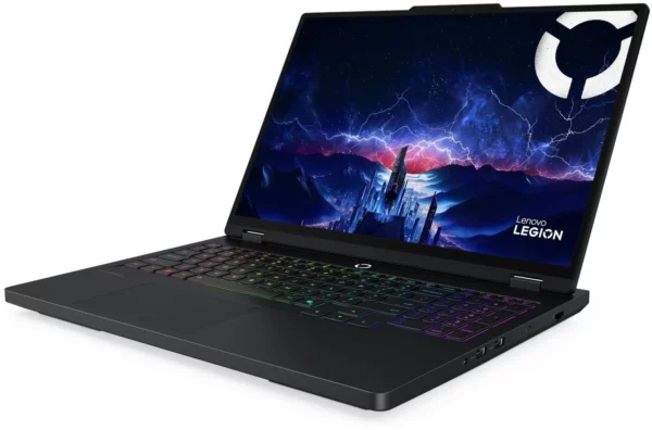 Ноутбук Lenovo Legion Pro 5 16IAX10 Core Ultra 7 255HX 32Gb SSD1Tb NVIDIA GeForce RTX5060 8Gb 16" OLED WQXGA (2560x1600) без ОС black WiFi BT Cam (83F3000WRK)