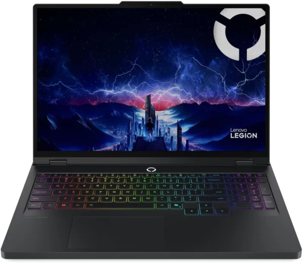 Ноутбук Lenovo Legion Pro 5 16IAX10 Core Ultra 9 275HX 32Gb SSD1Tb NVIDIA GeForce RTX5070 8Gb 16" OLED WQXGA (2560x1600) без ОС black WiFi BT Cam (83F30012RK)