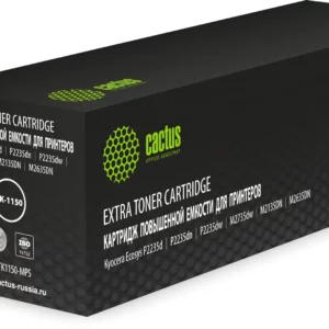 Картридж лазерный Cactus CS-TK1150-MPS черный (5000стр.) для Kyocera Ecosys P2235d/P2235dn/P2235dw/M2735dw/M2135DN/M2635DN с чипом