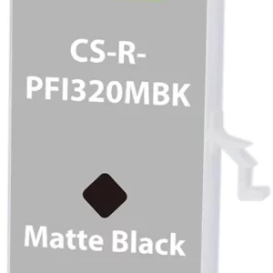 Картридж перезаправляемый струйный Cactus CS-R-PFI320MBK PFI-320 черный матовый (260мл) для Canon imagePROGRAF TM-200/200MFP/205/300/300MFP/305/250/255/350/355 без чипа