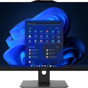 Моноблок MSI Modern AM272P 12M-1246RU 27" Full HD i5 1235U (1.3) 16Gb SSD500Gb Iris Xe Windows 11 Pro GbitEth WiFi BT 120W клавиатура мышь Cam черный 1920x1080