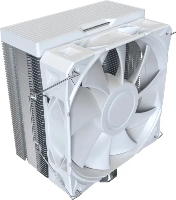 Устройство охлаждения(кулер) Montech NX400 Soc-AM5/AM4/1200/1700/1851 белый 4-pin 34.17dB Al+Cu 220W Ret (NX400WH)