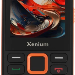 Мобильный телефон Xenium X300 черный/оранжевый моноблок 2Sim 2.8" 240x320 Nucleus 0.3Mpix GSM900/1800 MP3 FM microSD max32Gb