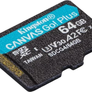 Флеш карта microSDXC 64GB Kingston SDCG4/64GBSP Canvas Go! Plus V30 A2 w/o adapter