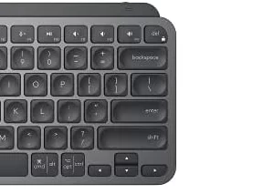 Клавиатура Logitech MX Keys Mini темно-серый USB беспроводная BT/Radio LED (920-010617)