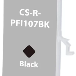 Картридж перезаправляемый струйный Cactus CS-R-PFI107BK черный для Canon imageProGRAF iPF670/680/685/770/780/785 без чипа