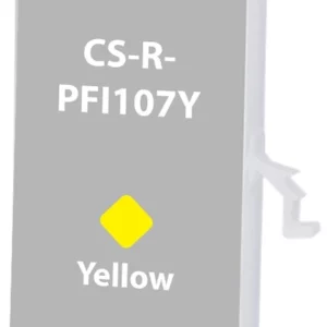 Картридж перезаправляемый струйный Cactus CS-R-PFI107Y желтый для Canon imageProGRAF iPF670/680/685/770/780/785 без чипа