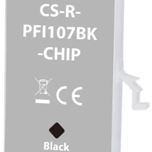 Картридж перезаправляемый струйный Cactus CS-R-PFI107BK-CHIP черный (260мл) для Canon imageProGRAF iPF670/680/685/770/780/785 с чипом
