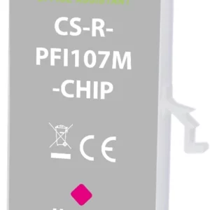 Картридж перезаправляемый струйный Cactus CS-R-PFI107M-CHIP пурпурный для Canon imageProGRAF iPF670/680/685/770/780/785