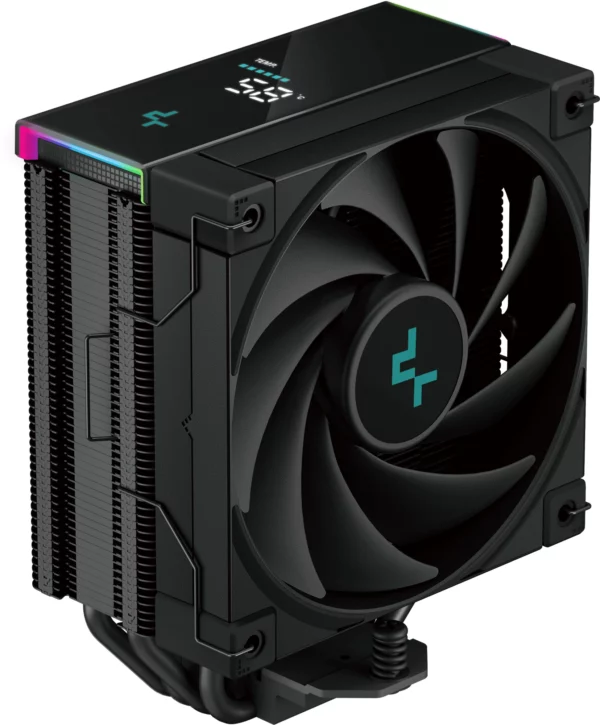 Устройство охлаждения(кулер) Deepcool AK400 Digital Pro Wh Soc-AM5/AM4/1200/1700/1851 белый 4-pin 25dB Al+Cu LCD 220W 695gr Ret (R-AK400-WHAPMN-G)