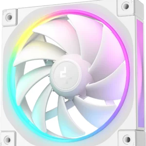 Вентилятор для корпуса Deepcool FL12 Wh ARGB 120х120x25 белый 4-pin 32дБ (R-FL12-WHAPN1-G)