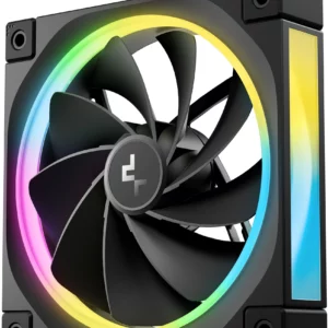 Вентилятор для корпуса Deepcool FL12R Reverse ARGB 120х120x25 черный 4-pin 33.9дБ (R-FL12R-BKAPN1-G)