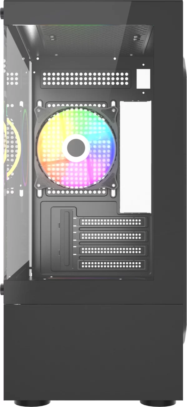 Корпус Accord ACC-285-02B черный без БП mATX 1x120mm 1xUSB2.0 1xUSB3.0 1xUSB3.1 audio