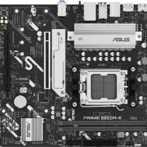 Материнская плата Asus PRIME B850M-K SocketAM5 AMD B850 2xDDR5 mATX AC`97 8ch(7.1) 2.5Gg RAID+HDMI+DP