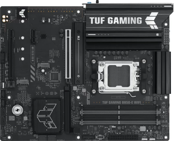 Материнская плата Asus TUF GAMING B850-E WIFI SocketAM5 AMD B850 4xDDR5 ATX AC`97 8ch(7.1) 2.5Gg RAID+HDMI+DP