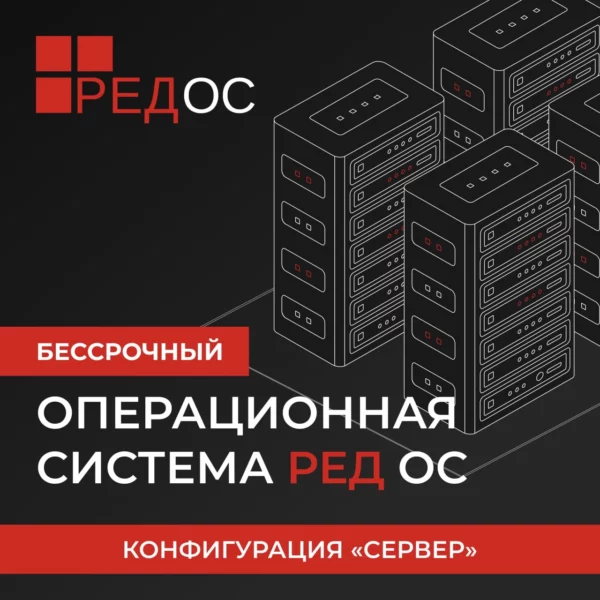 Ключ активации Ред Софт РЕД ОС Сервер. Стандартная редакция. 1 год т.п. базового ур. (REDOS-SRV-STD-BAS-ESD)