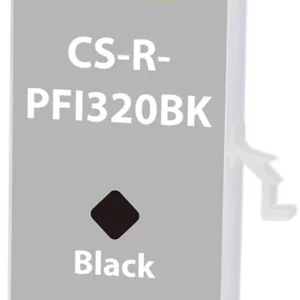 Картридж перезаправляемый струйный Cactus CS-R-PFI320BK PFI-320BK черный (260мл) для Canon imagePROGRAF TM-200/200MFP/205/300/300MFP/305/250/255/350/355