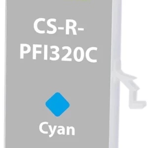 Картридж перезаправляемый струйный Cactus CS-R-PFI320C PFI-320C голубой для Canon imagePROGRAF TM-200/200MFP/205/300/300MFP/305/250/255/350/355