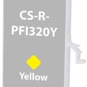 Картридж перезаправляемый струйный Cactus CS-R-PFI320Y PFI-320Y желтый для Canon imagePrograf TM-200/200MFP/205/300/300MFP/305/250/255/350/355