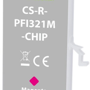 Картридж перезаправляемый струйный Cactus CS-R-PFI321M-CHIP PFI-321 пурпурный (260мл) для Canon imagePROGRAF TM-200/200MFP/205/300/300MFP/305/250/255/350/355 с чипом