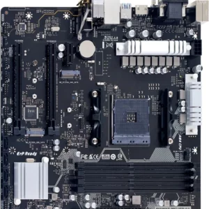 Материнская плата Biostar B550MX/E PRO Soc-AM4 AMD B550 4xDDR4 mATX AC`97 8ch(7.1) GbLAN RAID+VGA+DVI+HDMI