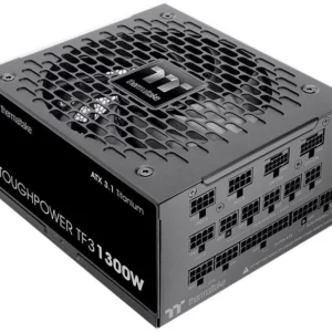 Блок питания Thermaltake ATX 1300W Toughpower TF1300 80+ titanium 24pin APFC 140mm fan color LED 12xSATA Cab Manag RTL