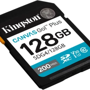 Флеш карта SDXC 128GB Kingston SDG4/128GB Canvas Go! Plus w/o adapter