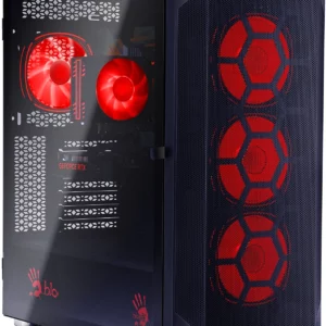 ПК Bloody BD-PC RB65C2 MT Ryzen 5 7500F (3.7) 32Gb SSD1Tb RX 7700XT 12Gb Windows 11 Home 64 2.5Gigabit WiFi BT 650W черный (RUS) (2111350)
